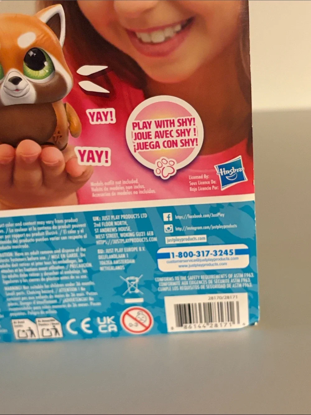 Shy the Red Panda Interactive Pet - Orange & Cream